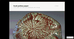 Desktop Screenshot of hookpotterypaper.com